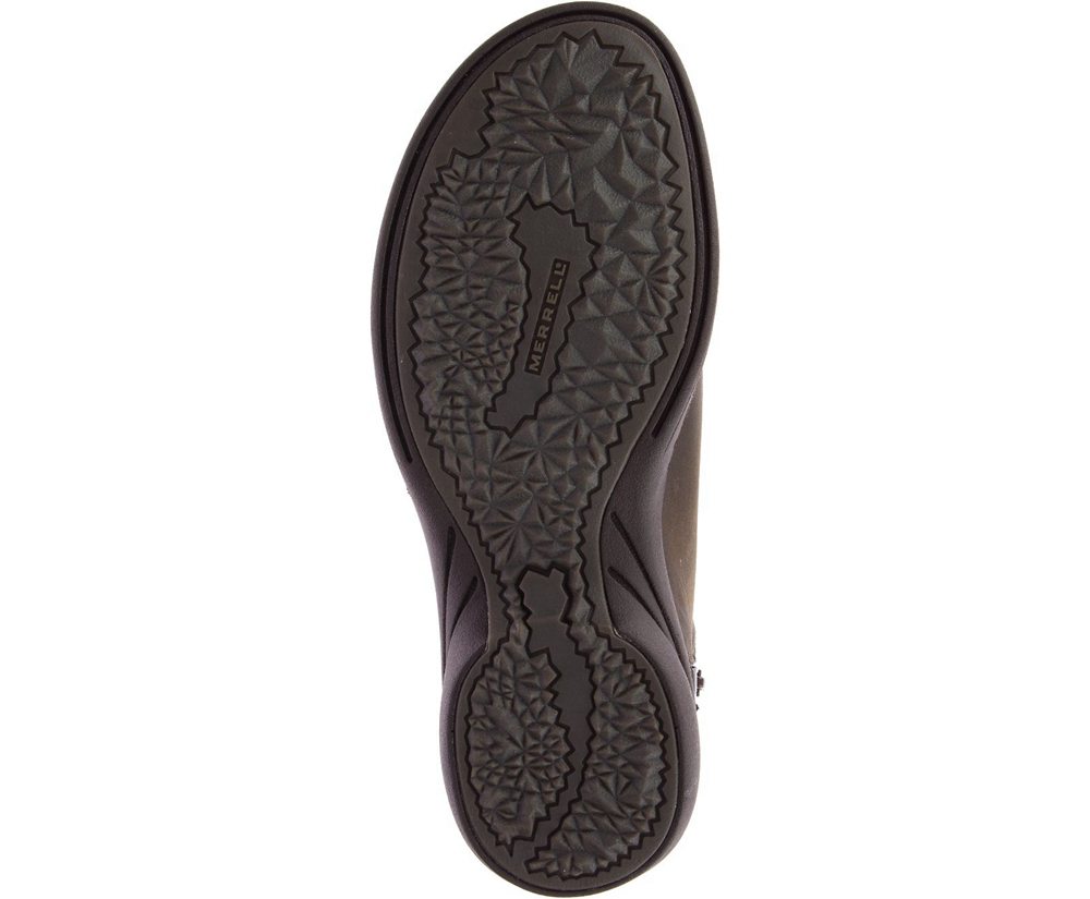 Botas Senhora - Merrell Andover Bluff Waterproof - Marrom - LWP278635